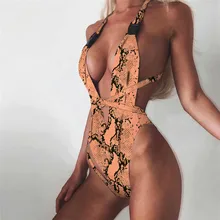 Женский цельный купальник, бразильский треугольный, глубокий v-образный вырез, Мягкий купальник, монокини, бикини в винтажном стиле, высокая талия, купальный костюм, пляжная одежда