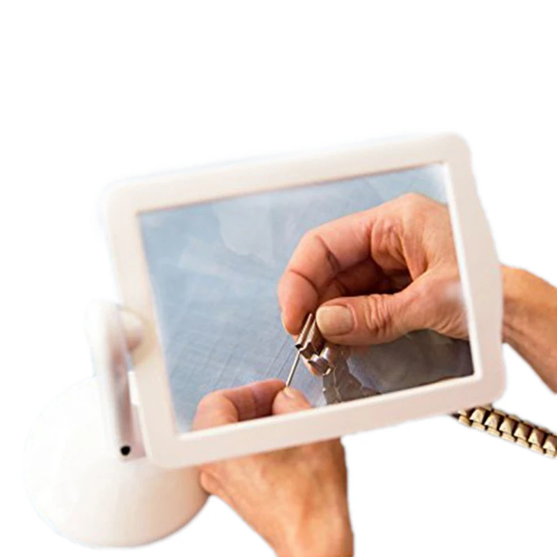 CSS 3x magnifier Handheld Page Magnifier Brighter Viewer LED magnifying