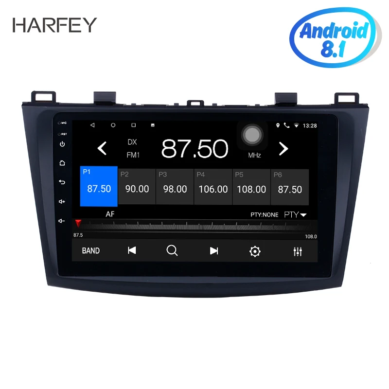 

Harfey 9inch 2Din Android 9.0 Car Radio For 2009 2010 2011 2012 MAZDA 3 GPS car Multimedia Player 3G Wifi Head Unit Auto Stereo
