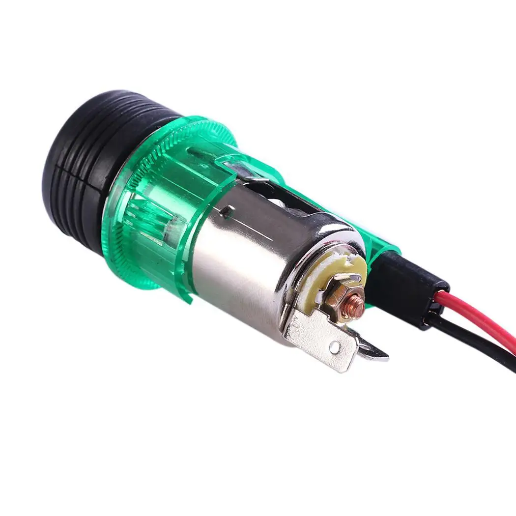 

12V Motorcycle Boat Car Cigarette Lighter 2.8cm Power Socket Anywhere 120W With Out Connector 10mA Car,