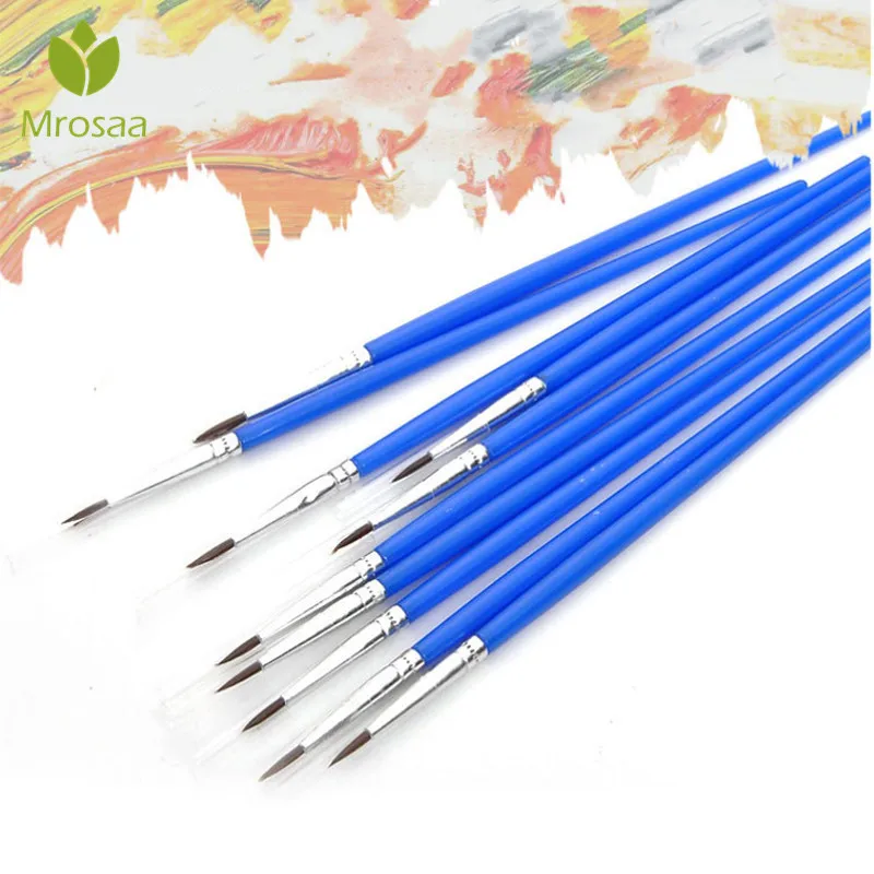 

20Pcs/Set Fine Hand painted Thin Hook Line Pen Round Tip gouache Watercolor Drawing Painting Brush Pen Student Art Supplies