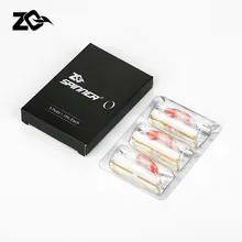 

3pcs/Box Electronic Cigarette ZQ Pod 1.1ML with Pre-installed 1.2ohm SS316L Non-replaceable Coil for Spinner O Vape Kit