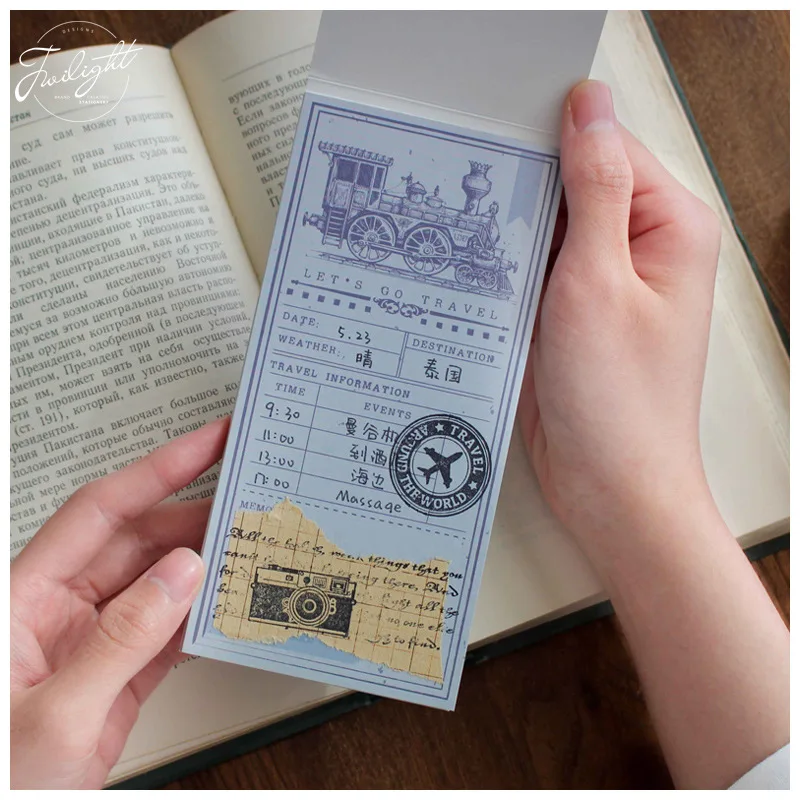 

Travel Project Plan Life Sticky Notes Notes Creative School For Children Bookmark