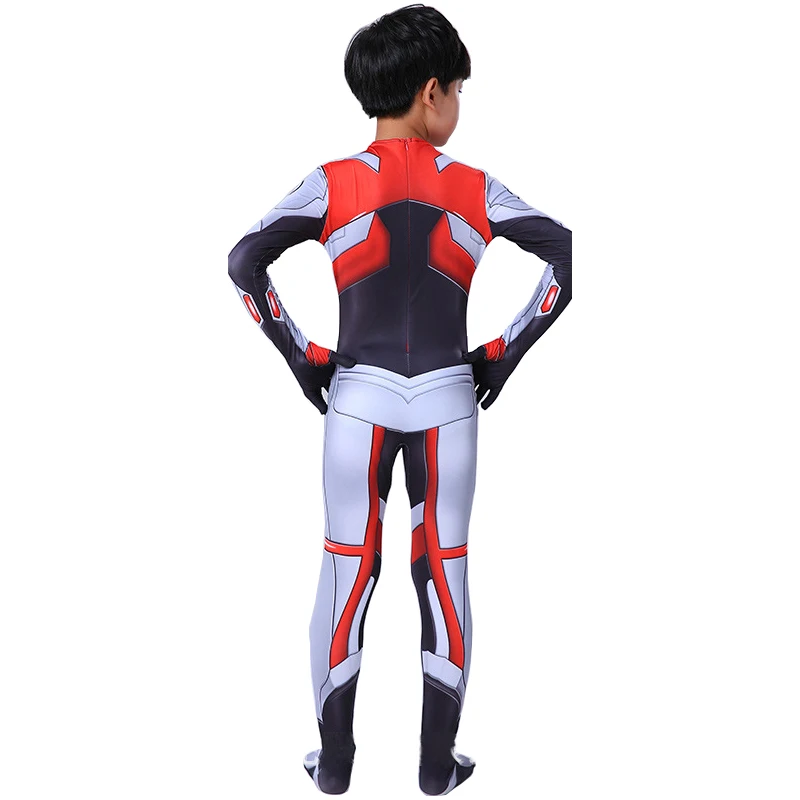 Kids Avengers Endgame Quantum Realm Cosplay Costume Bodysuit Superhero Costume Children Halloween Costume For Kids Jumpsuit Suit