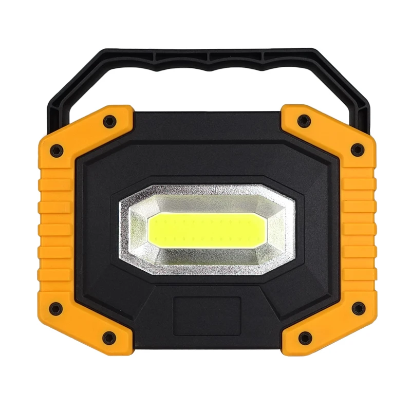 

CLAITE 10W COB LED 750-1200LM Led Portable Spotlight Led Work Light 18650 Flashlight Battery Waterproof Emergency Led Flashlight