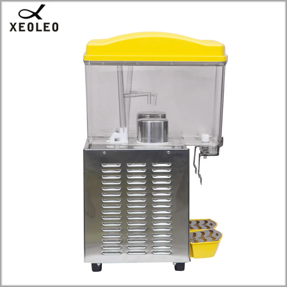 XEOLEO двойные банки Автомат для подачи холодных напитков 17л* 2 дозатор фруктового сока машина для напитков 280 Вт нагрев 1000 Вт