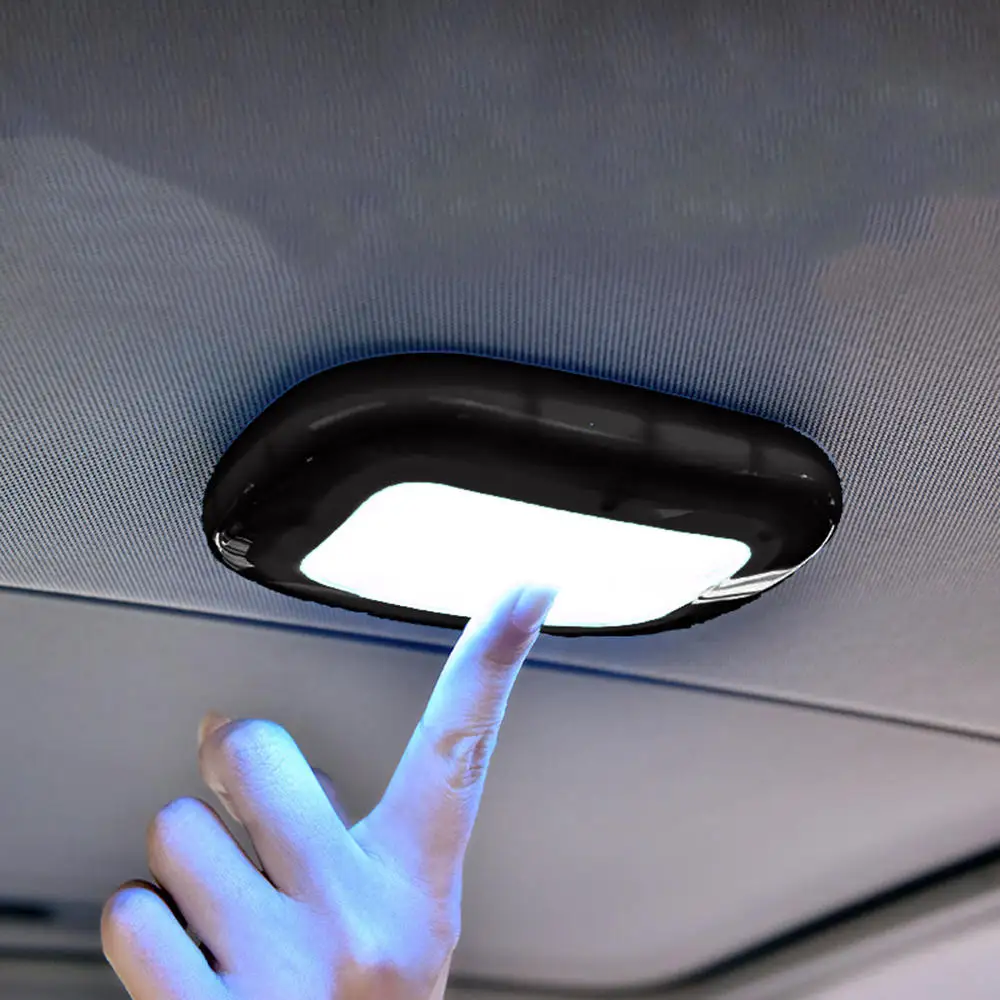 

1pcs Universal Dome Lamp USB Charging Roof Led Ceiling Reading Light Car Magnet Car Reading Lamp Led White Light