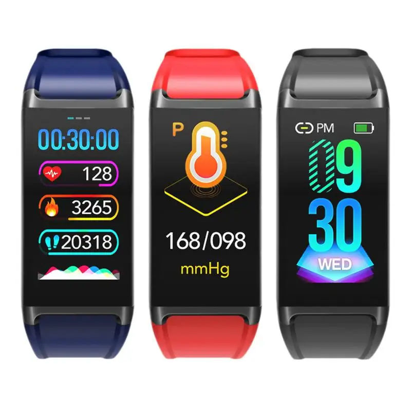 

Color Screen Smart Bracelet Tracker Bluetooth Fitness Blood Pressure Heart Rate Monitor Multi-function Sport Waterproof Bracelet