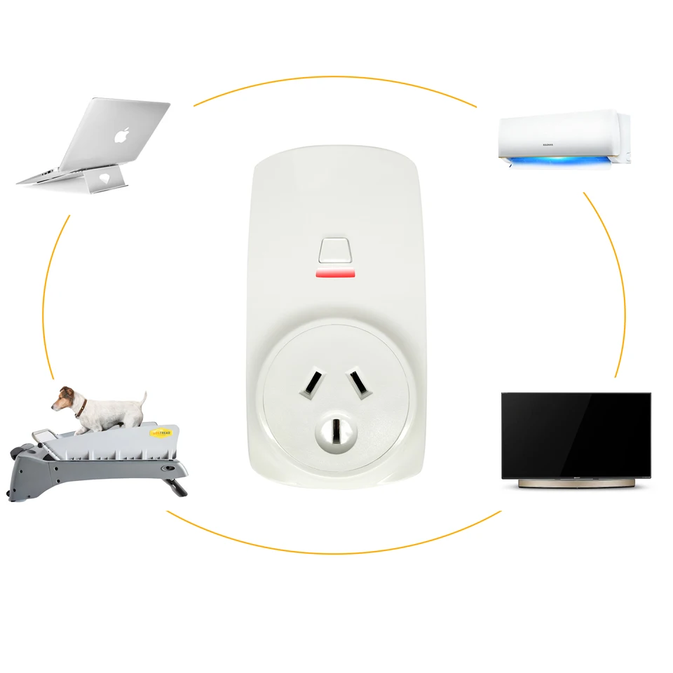 Умная Wi Fi розетка AU CN умная Tuya адаптер для приложения Smart Life Alexa Google Home Mini IFTTT|power