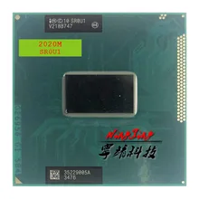 Intel Pentium 2020M 2020M SR0U1 SR0VN 2,4 GHz двухъядерный двухпотоковый процессор 2M 35W Socket G2/rPGA988B
