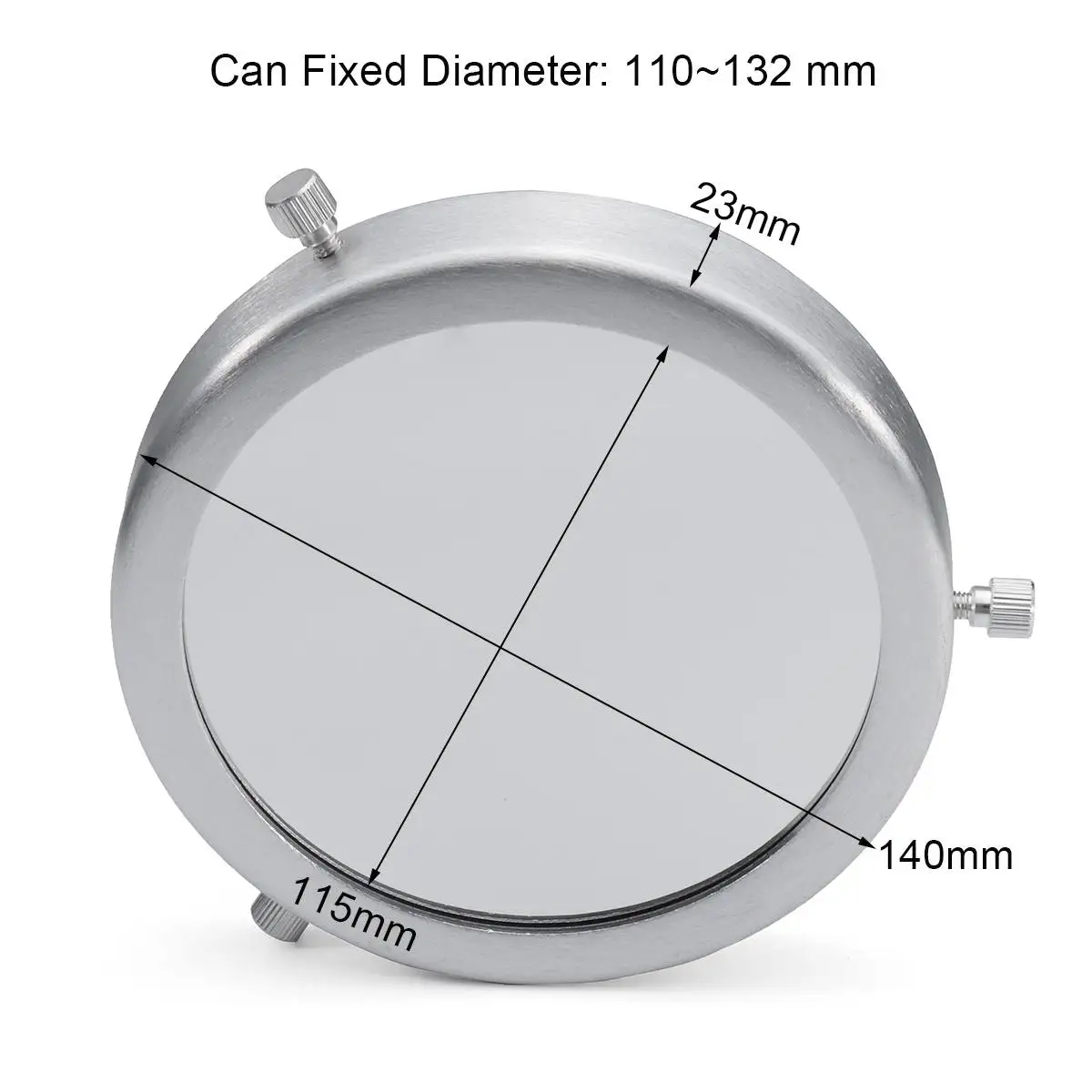Новинка, 1 шт., металлическая крышка для солнечного фильтра 110-132 мм для астрономического телескопа, аксессуары для телескопа, крышка объектива фильтра камеры