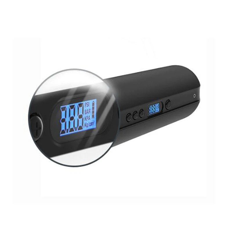 Preise Mini Handheld Luftpumpe Mit Batterie Für Auto Motorrad Fahrrad Basketball Luftpumpe Tragbare Muti funktionale Auto Motocross Luft pumpe
