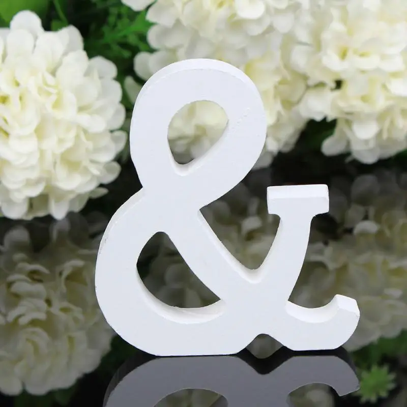 Абсолютно креативные буквы алфавит слово Свадебные украшения для дома для рождественского фестиваля