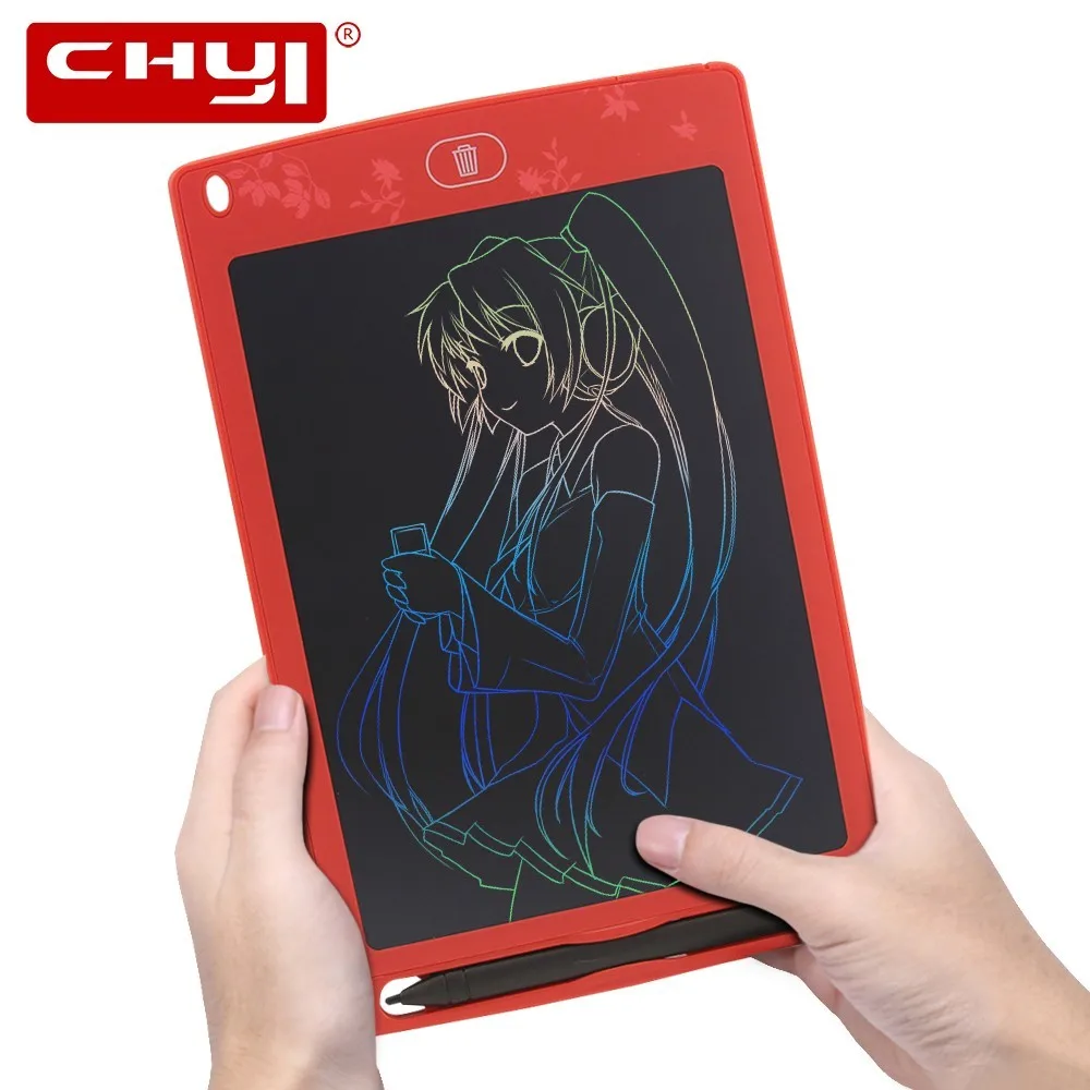 

CHYI 8.5 Inch LCD Writing Tablet Digital Handwriting Pad Art Colorful Drawing Board Ultra Thin Electronic Touch Pads For Kid Toy