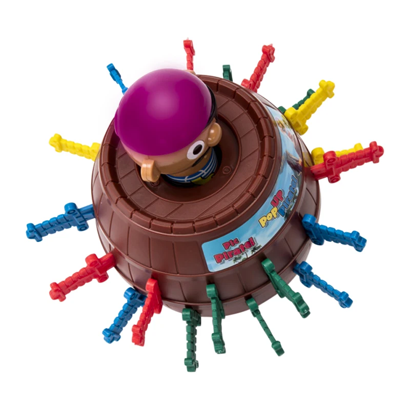  Tomy Pop up Pirate Fun Game on Table with Kid Lucky Stab Gadget Cube Pirate Toys Birthday Party Gam