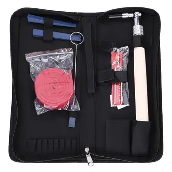 

6pcs Piano Tuning Kit Temperament Strip Hammer Tuning Fork Mute Fixing Tool