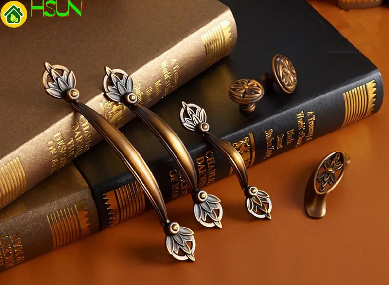 

Dresser Pulls Handle Flower Cabinet Drawer Handle Countryside Cupboard Knob Rustic Kitchen Hardware