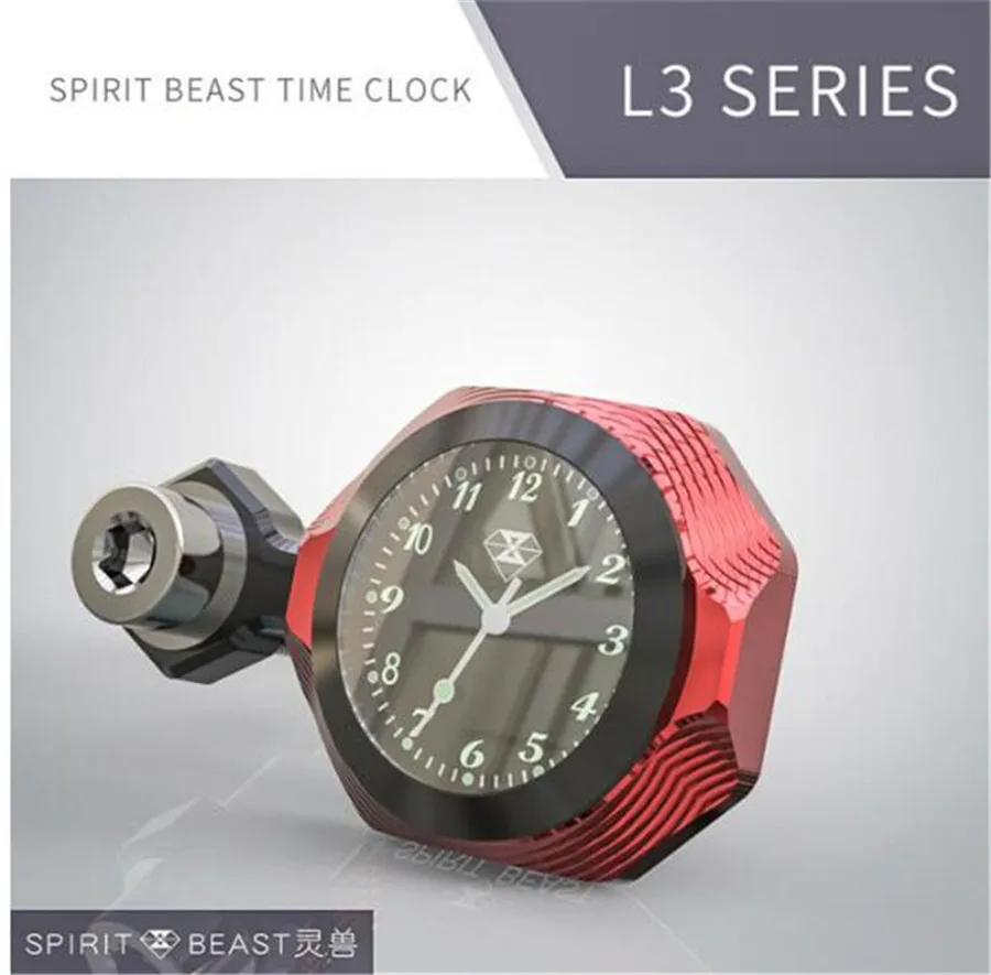

New Cool Styling 7/8 Motorcycle Bike Handlebar Mount Clock Watch Waterproof Luminous Pointer