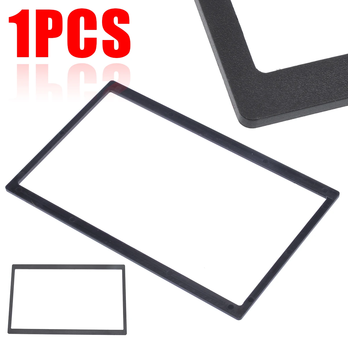 

New Arrival 2Din Install Dash Bezel Panel Mounting Frame for Car Stereo Radio DVD Player For V-W T-ransporter P-OLO G-olf MK4