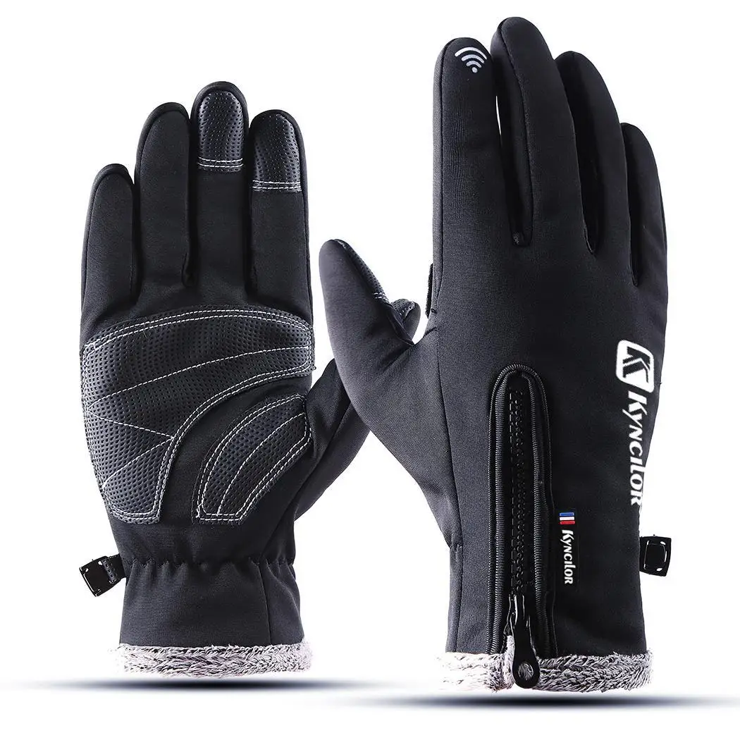 Unisex Non slip Outdoor Cycling Touchscreen Gloves Full Finger Gloves