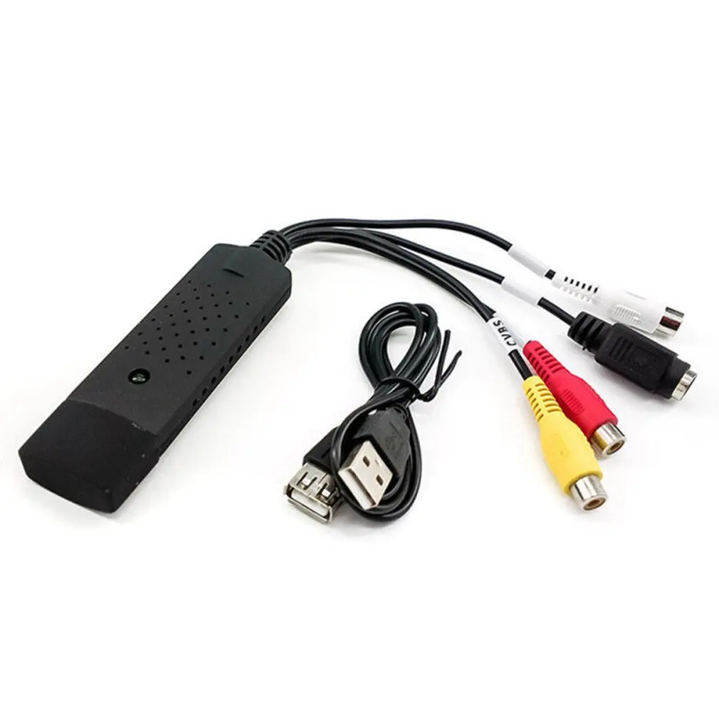 VHS в цифровой конвертер файлов Экспресс USB 2 0 видео Захват аудио AV компьютер |