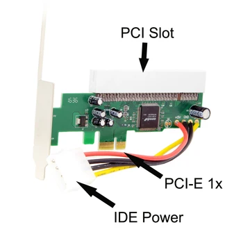 

Xiwai PCI-Express PCIE PCI-E X1 X4 X8 X16 To PCI Bus Riser Card High Efficiency Adapter Converter
