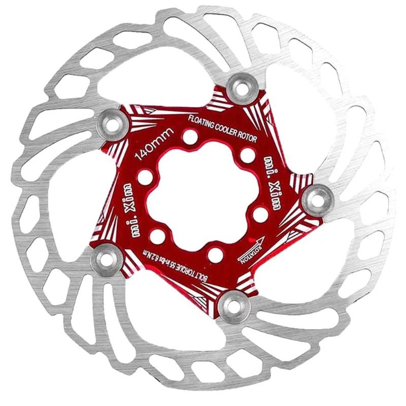Mi. Xim велосипедные тормозные роторы 140 мм плавающий велосипедный диск из нержавеющей стали тормозной механизм горного велосипеда Аксессуары для велосипеда