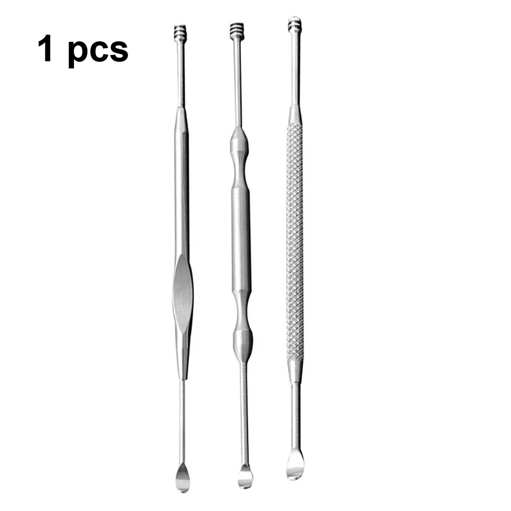 

Stainless Steel Ear Pick Wax Remover Curette Ear Scoop Spoon Earwax Clean Tool
