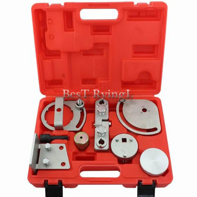 

YG 8 pcs Engine Crankshaft Alignment Timing Fixture Kit Tools for Volvo 3.0 3.2 T6/FREELANDER 3.2 I6