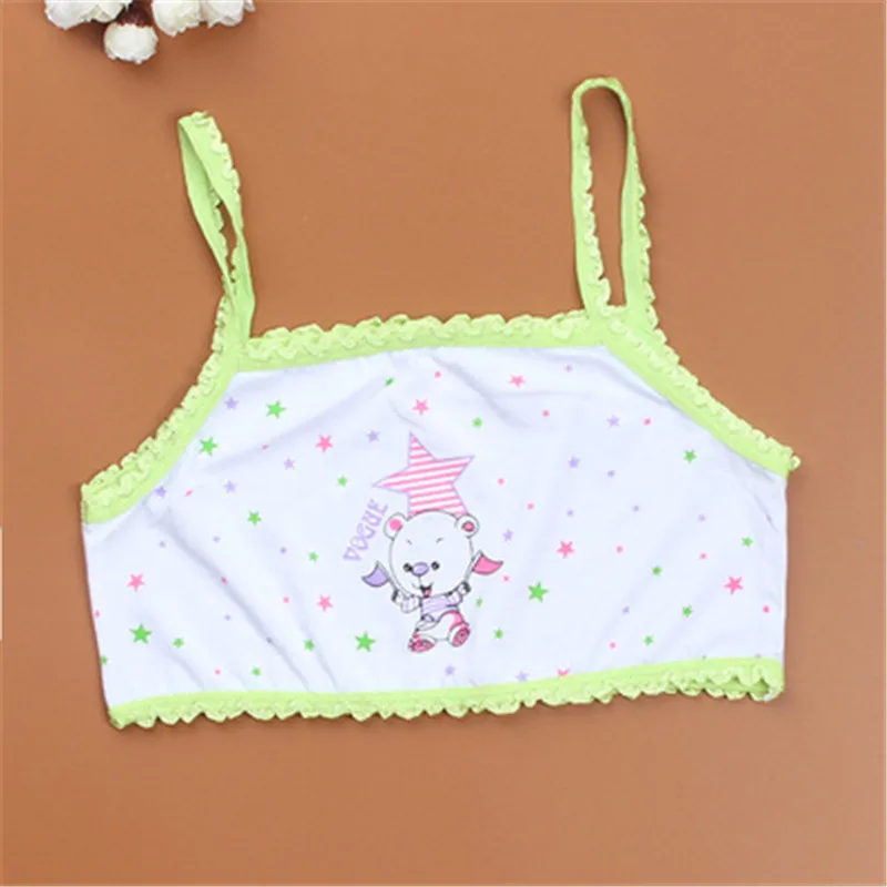 Хлопковые бюстгальтеры Camis нижнее белье для молодых девушек занятий спортом
