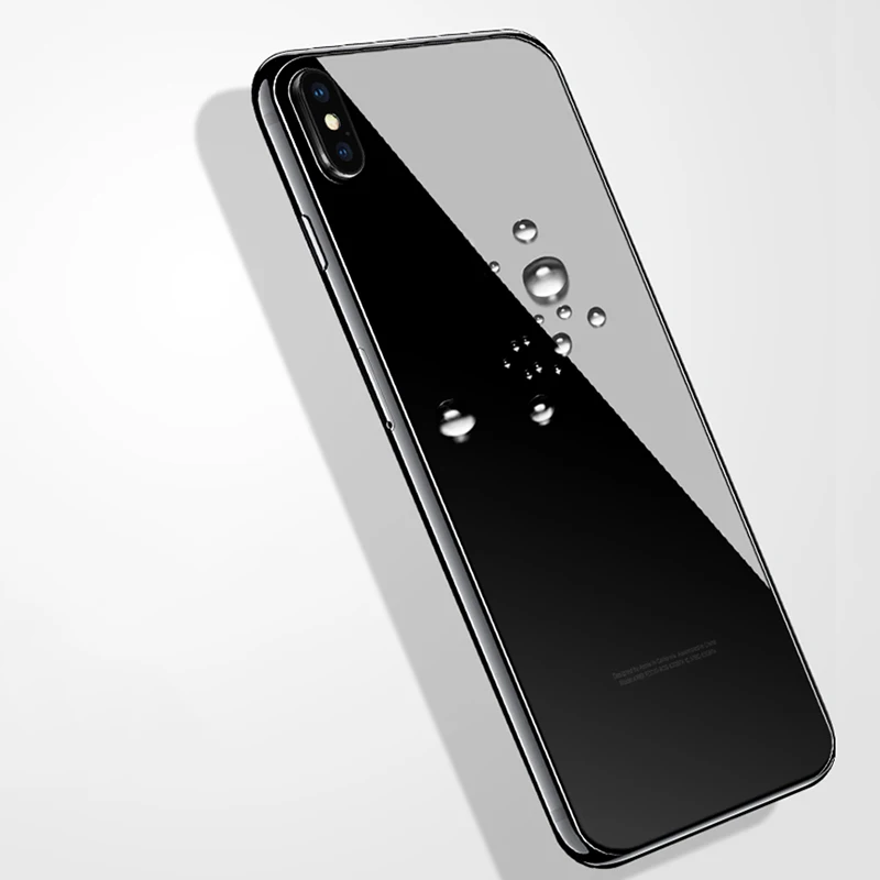 Закаленное стекло для iPhone Xs Max X XR 6 7 8 Plus 5 4 ix p 7p|Защитные стёкла и плёнки| |