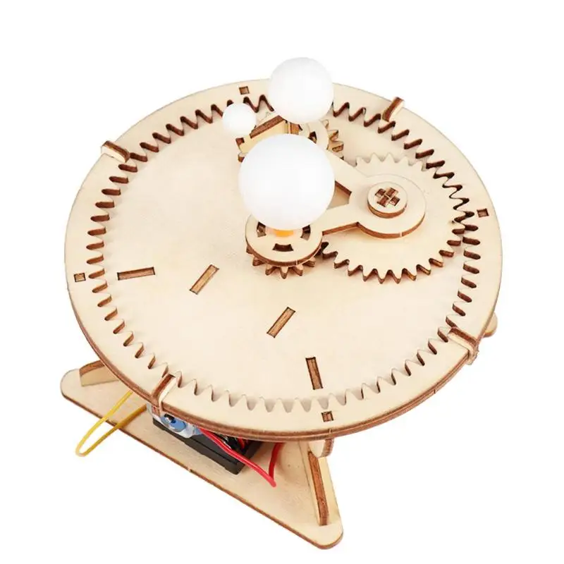 Творческие дети DIY солнце Луна Земля география Модель Дети научный эксперимент