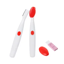 Электрический триммер для бровей CNAIER безболезненная безвредная Безопасная бритва для тела эпилятор для лица унисекс Подмышечная Бритва для удаления волос AE-858