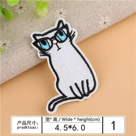 Kuke патч одежда мультфильм животных вышитые патчи для одежды DIY Аппликация