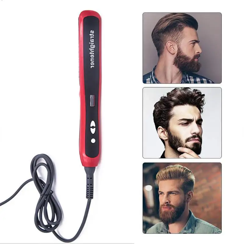 

Men 30s Fast Thermal Negative Ion Beard Hair Smooth Comb Straightener 80-230°C LED Display Screen Straighteners