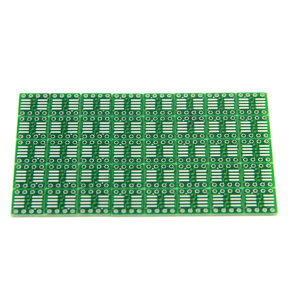 

40pcs SOP8 SO8 SOIC8 SMD To DIP8 Adapter PCB Convertor Double Sides