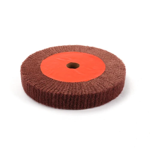 

4''-12'' Non-woven Nylon Abrasive Grinding Flap Wheel Souring Pad 320# Thickness 25mm High Quality 100/125/150/200/250/300mm