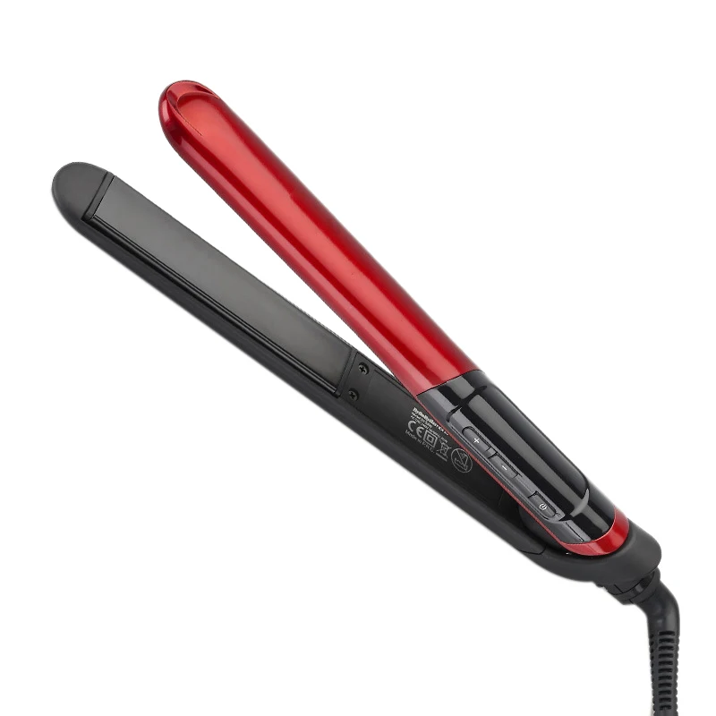 Лучшие продажи цифровой Дисплей 2-в-1 выпрямитель для волос Керамика Электрический Прямо температурный контроль, электрический волосы