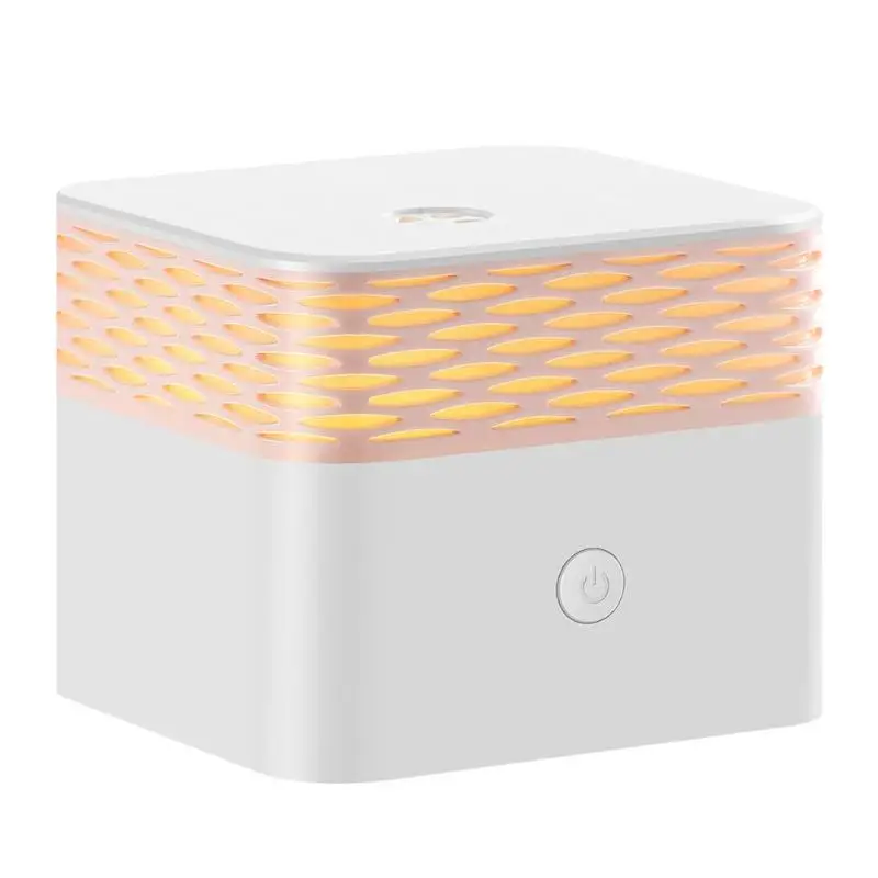 

ALLOET 120mL Ultrasonic Air Humidifier Aroma Essential Oil Diffuser Warm White Magic X USB LED Humidifiers for Car Home Office