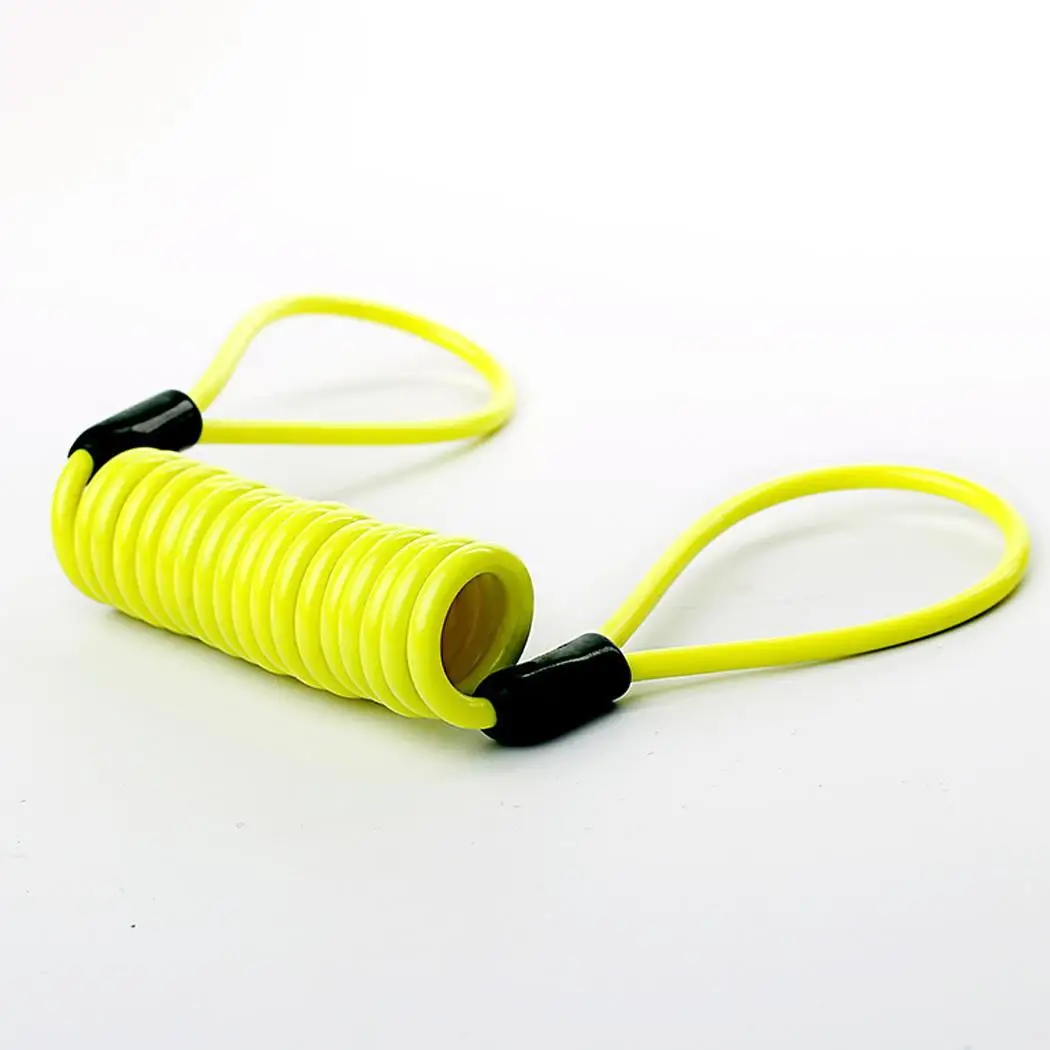 

Red Blue Lock Elastic Wire Green Unisex Casual Wire 1.2M Bicycle Orange Anti-Theft Cable Spring Rope Cable