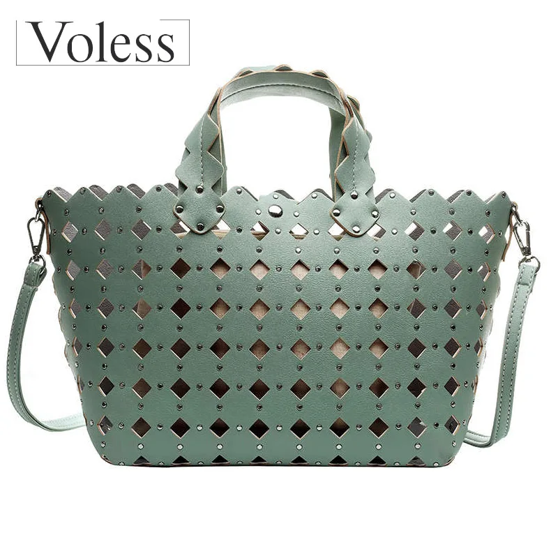 

Bags for Women 2019 Quality Designer Women Trend Hollow Out Beach Bag Bolsa Feminina Purses and Handbags New Handbag Sac A Main