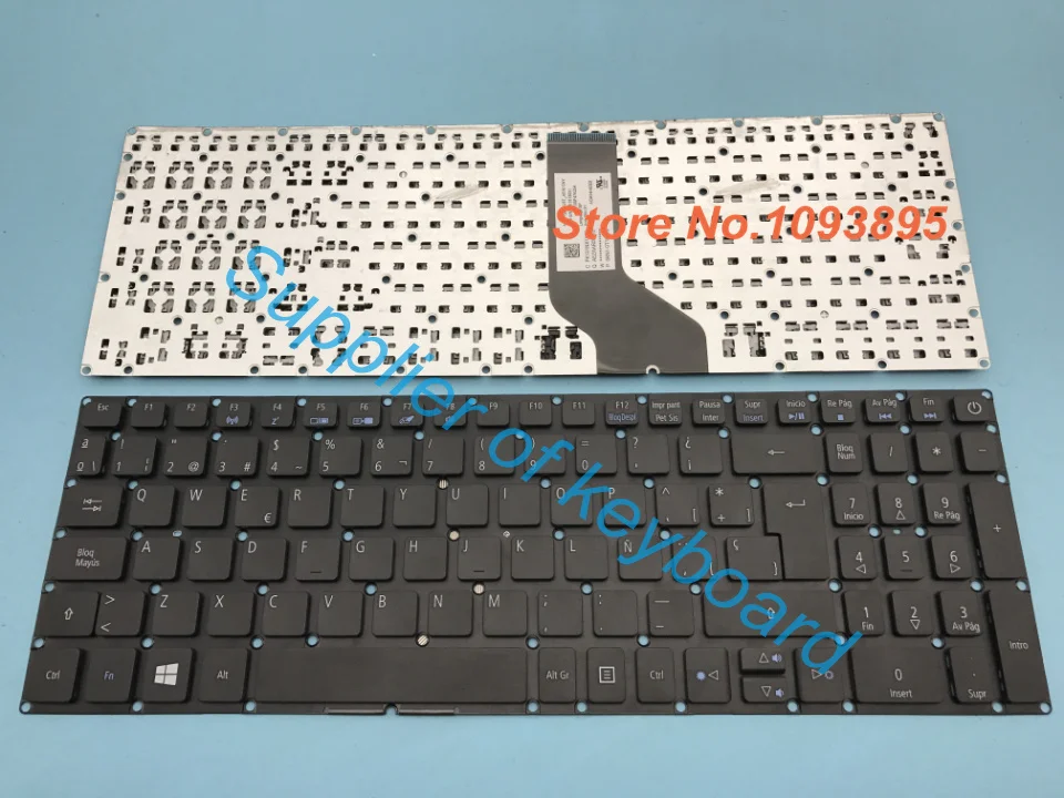 

NEW Spanish Keyboard For Acer Aspire A515-51 A515-51G A515-51-51NZ Series Laptop Latin Spanish Keyboard