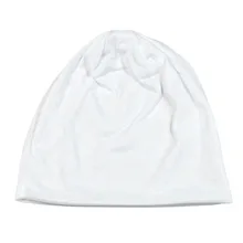 HTHL-мужские и женские шапочки одноцветные хип-хоп сутулые унисекс вязаные шапки шапка белая