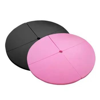 

Four Fold Pole Dance Mat Fitness Yoga Thickened PU Leather Cotton Lining Round Dance Mat Yoga Mat Indoor Sports Accessories