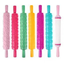 Рождественский олень Выгравированный тиснение скалка для «сделай сам» для выпечки печенья лапши бисквит Фондант Торт Инструменты тесто выгравированный ролик