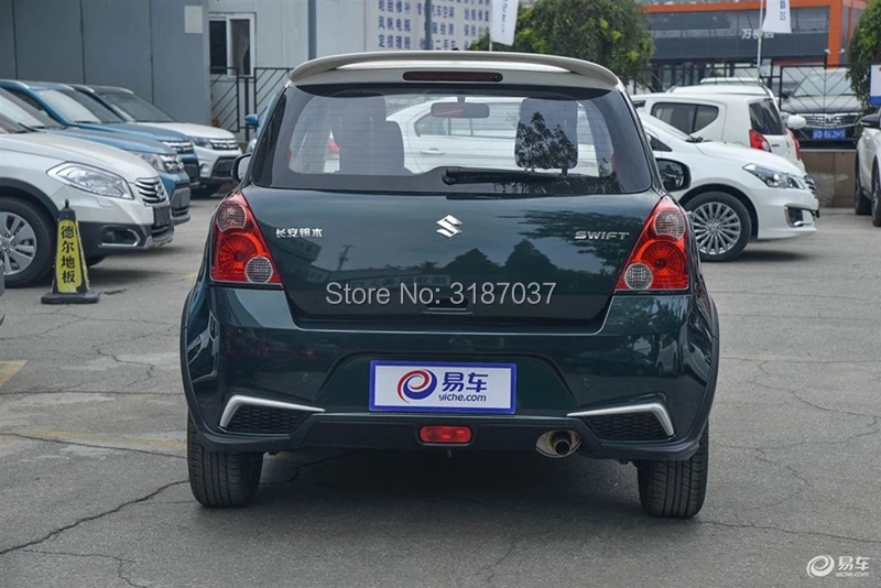 Спойлер для Suzuki swift 2007 2013 АБС пластик Неокрашенный задний спойлер на крыло крышу