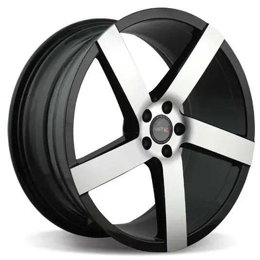 VISSOL V-080R 8.5x19/5x120 ET30 D74.1 BLACK-WITH-MACHINED-FACE | Автомобили и мотоциклы