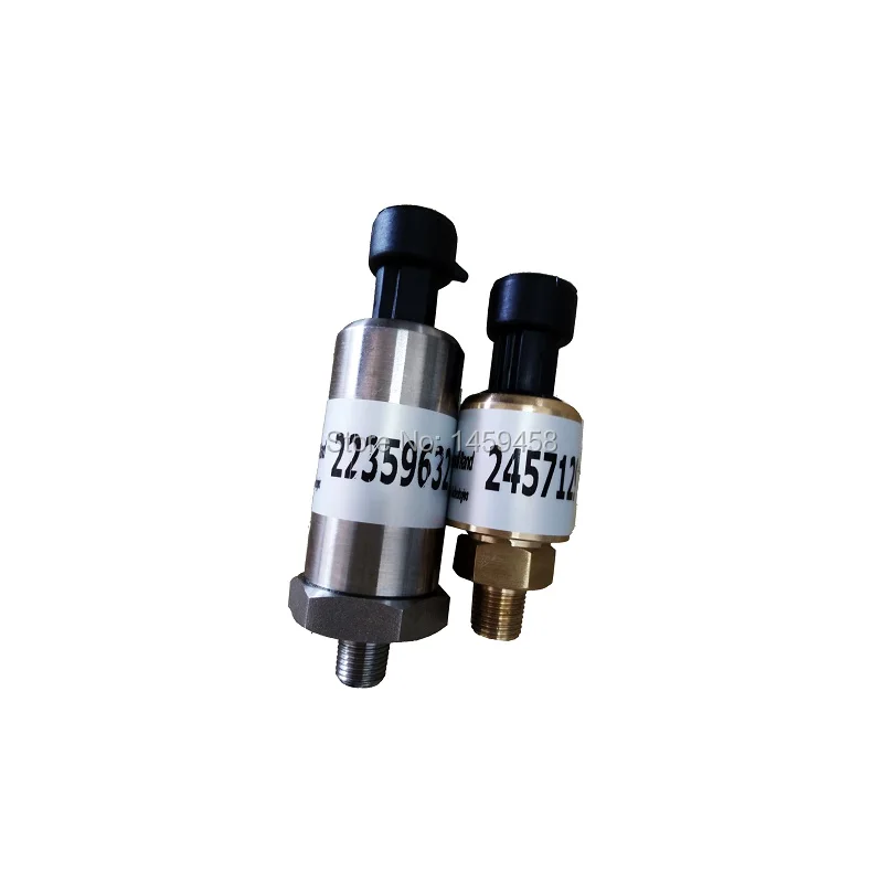 

Free shipping 2pcs/lot precision pressure sensor transmitter 24571291 for screw IR air compressor parts