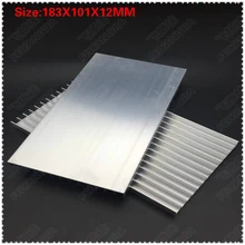 Heatsink 2PCS 183x101x12mm radiator Aluminum heatsink Extruded heat sink for LED Electronic heat dissipation cooling cooler Heatsink 2PCS 183x101x12mm radiator Aluminum heatsink Extruded heat sink for LED Electronic heat dissipation cooling cooler
