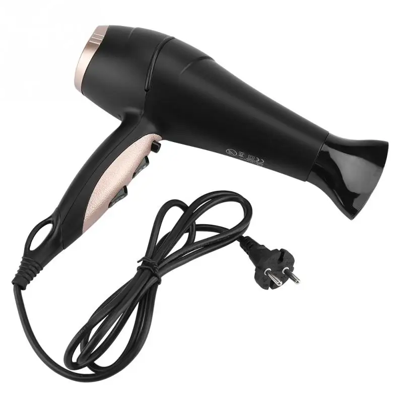 

Electric Powerful Professional Salon Hair Dryer Negative Ion Blow Dryer Hairdryer Hot/Cold Wind With Air Collecting Nozzle